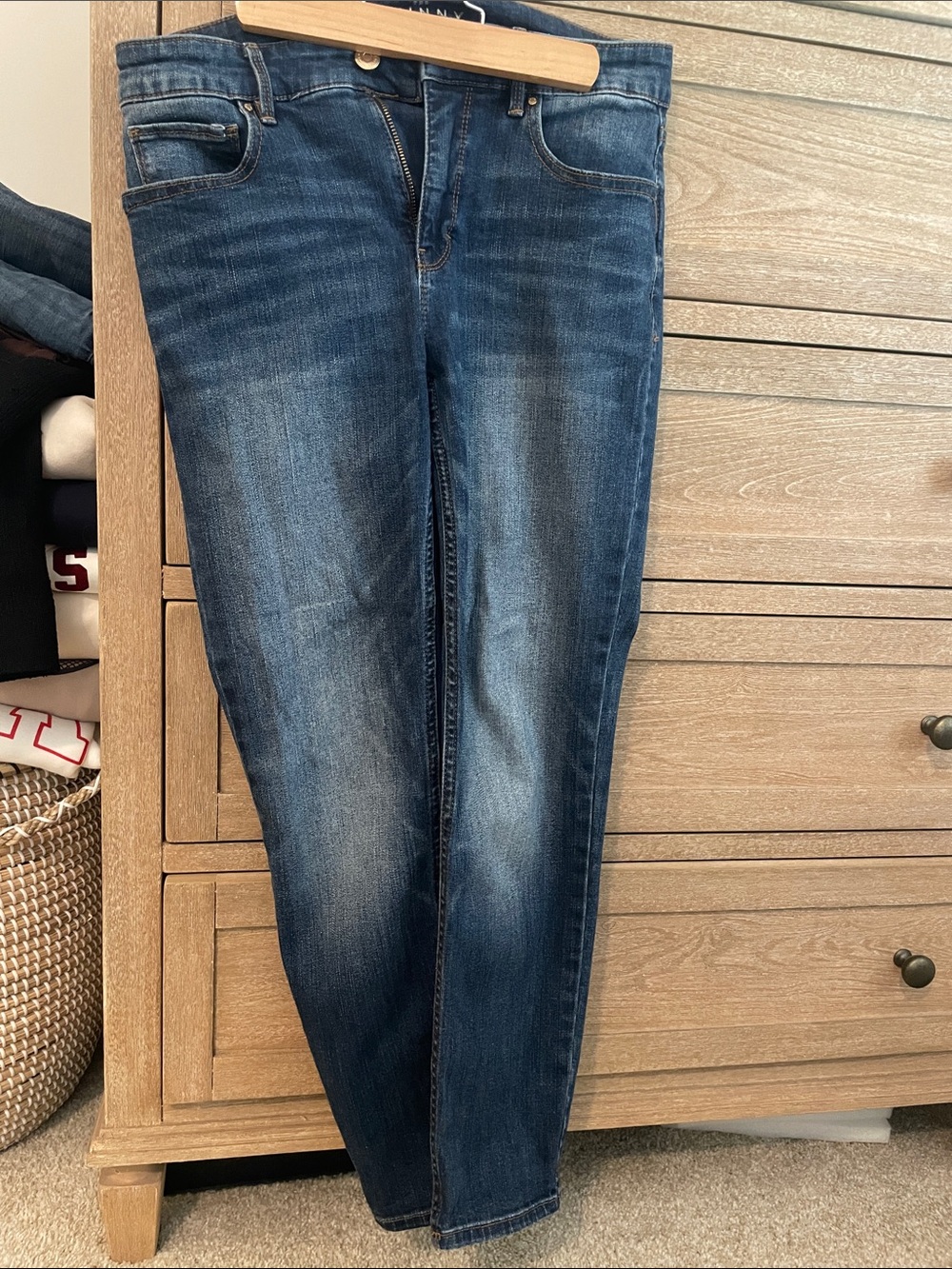 Skinny crop jeans